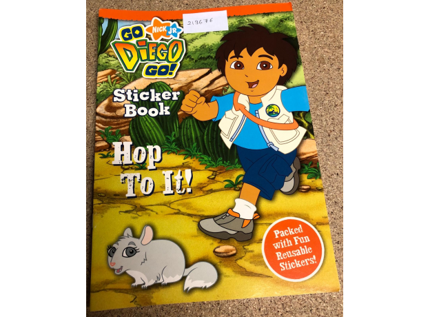 Go Diego Go Nick Jr Sticker Book