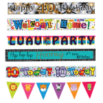 Bulk price Party banners