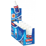 white fluid bottles