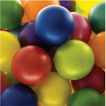 Plain latex balloons