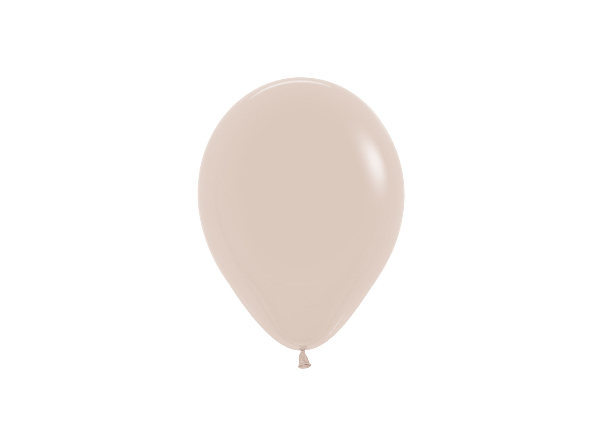 Sempertex White Sand Latex Balloons Birthday Party 5 and 24 inch