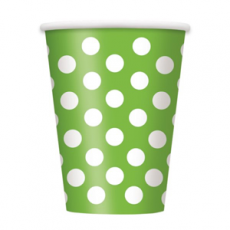 Jamboree Birthday Party Cups - 9 Oz Disposable Paper Cups, Pack Of 8, Fun Bright Designs For Kids & Adults