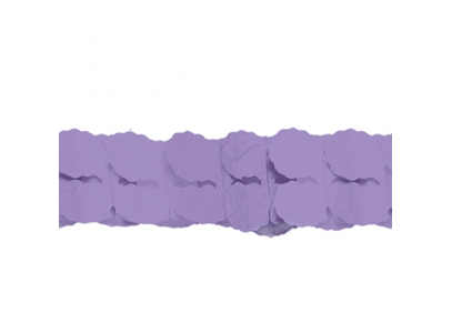 Purple sale paper garland