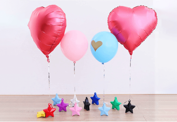 Tie String Colour Balloon Ribbon Balloons Weight Gift Wrap All Decoration  Fancy