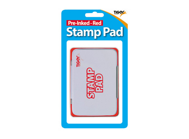 Pre-linked stamp pad
